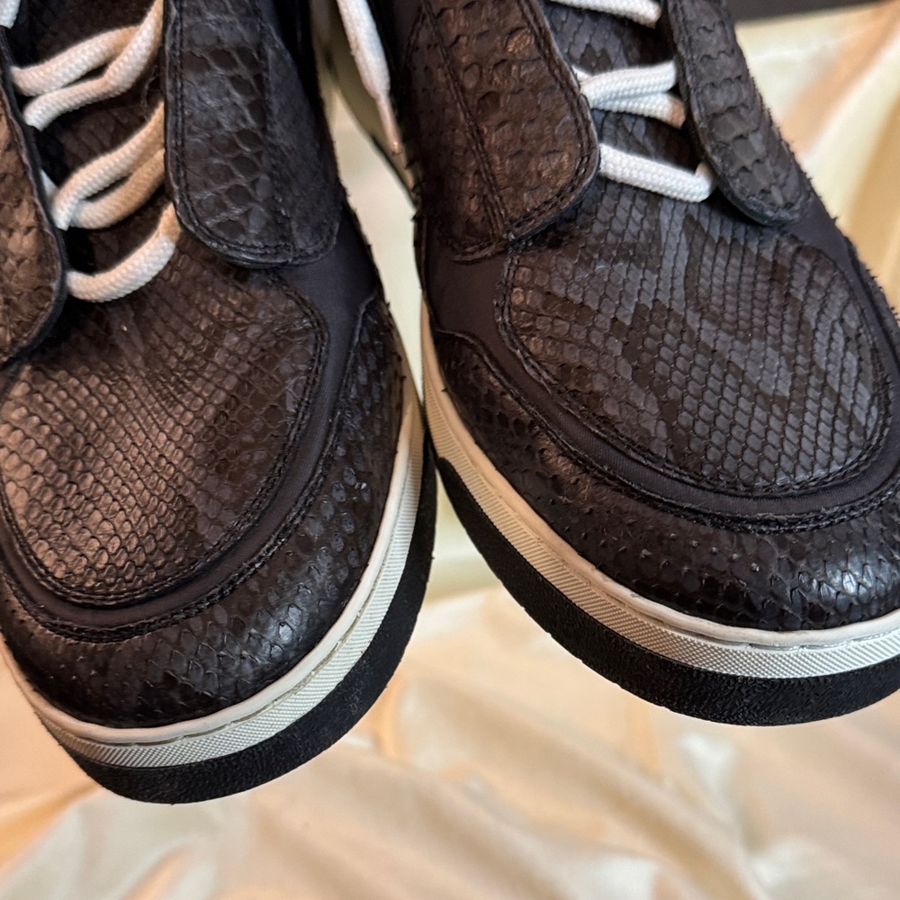 Louis Vuitton Python leather Brown&Gray Men size 9 - image 8